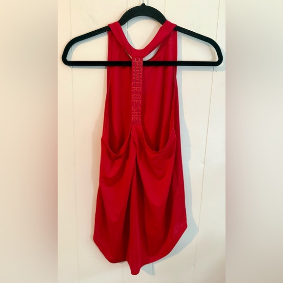 Athleta Red T Back Strap Power Of She Workout Tank Top Womens Size XS - Picture 9 of 13